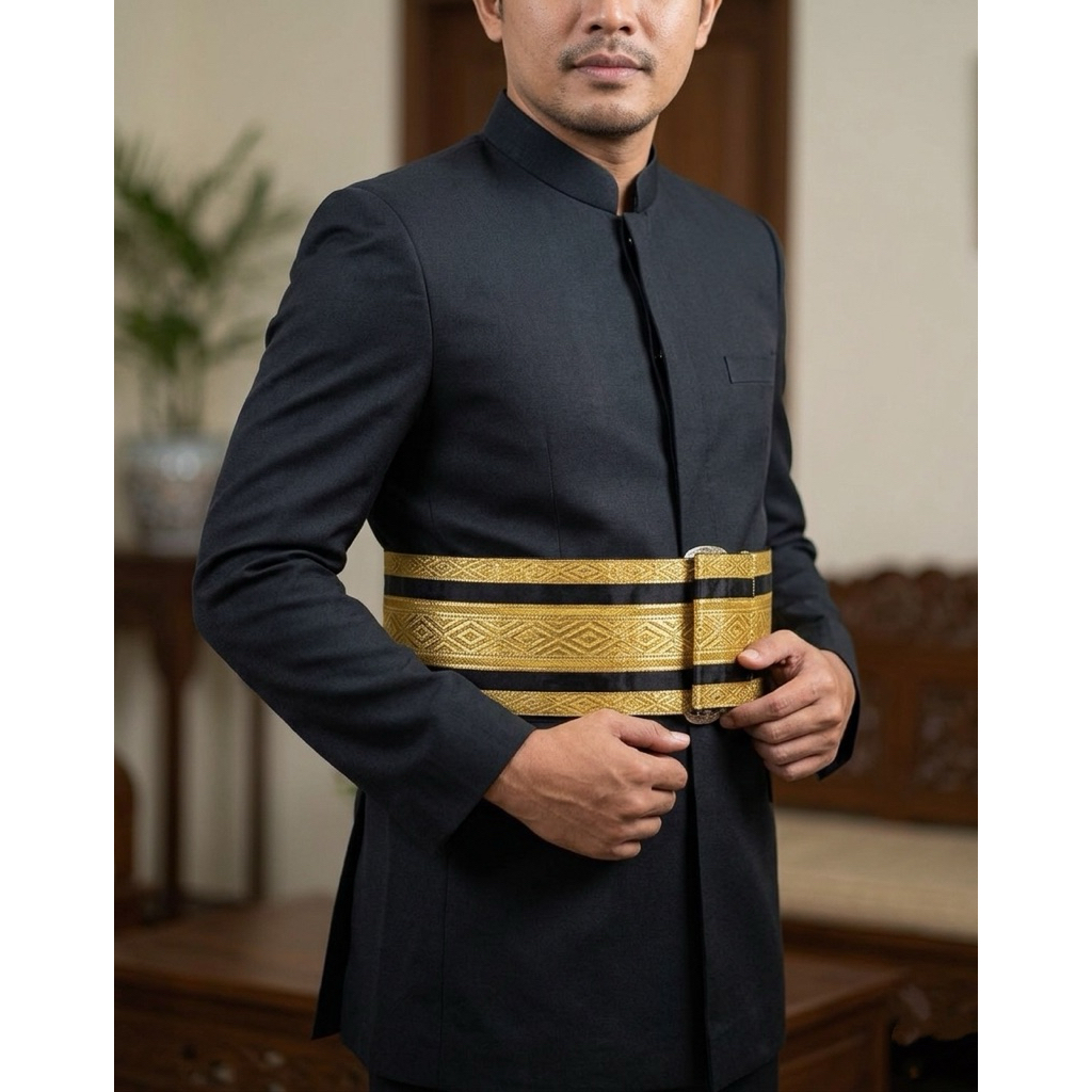 Ikat Pinggang Jas Tutup Pria