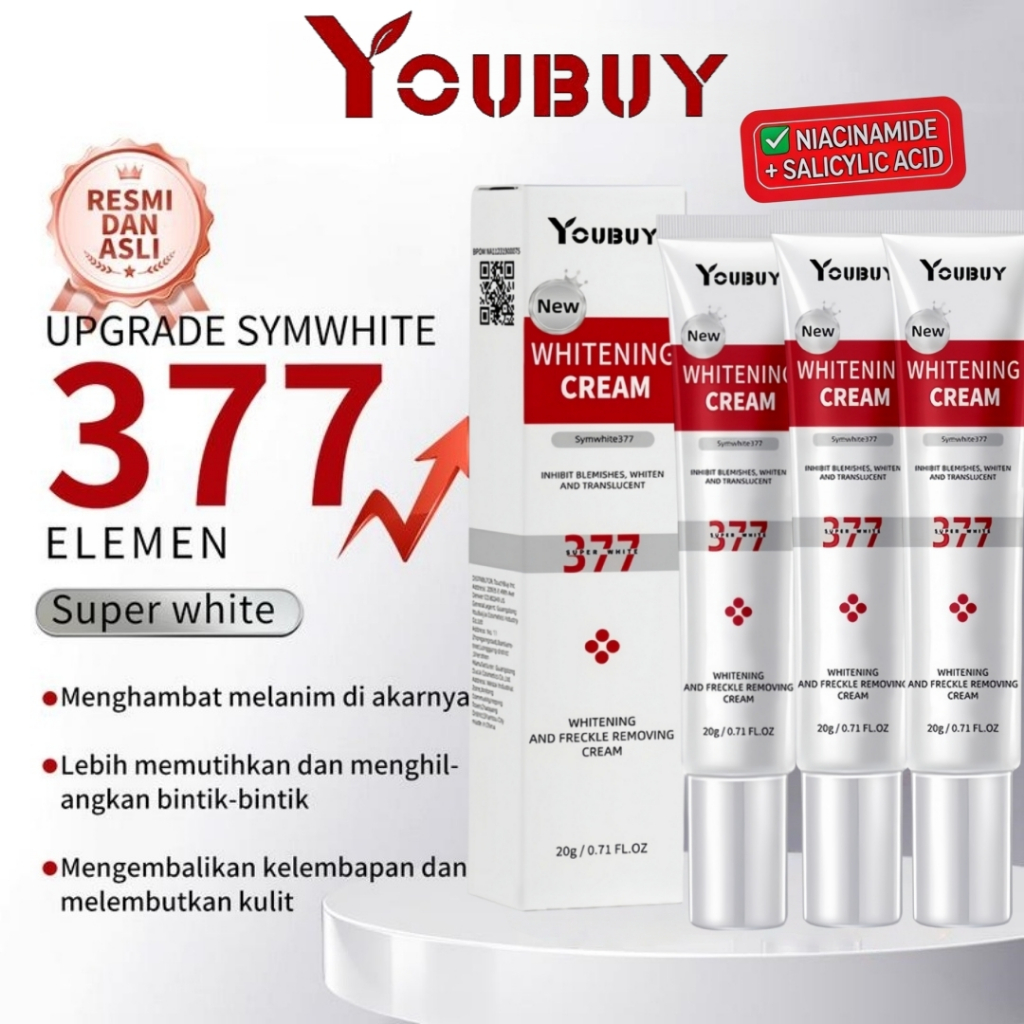 YOUBUY Whitening blemish  Freckle Cream Remove Dark Spots Anti Freckle Cream Niacinamide Fade Pigmen