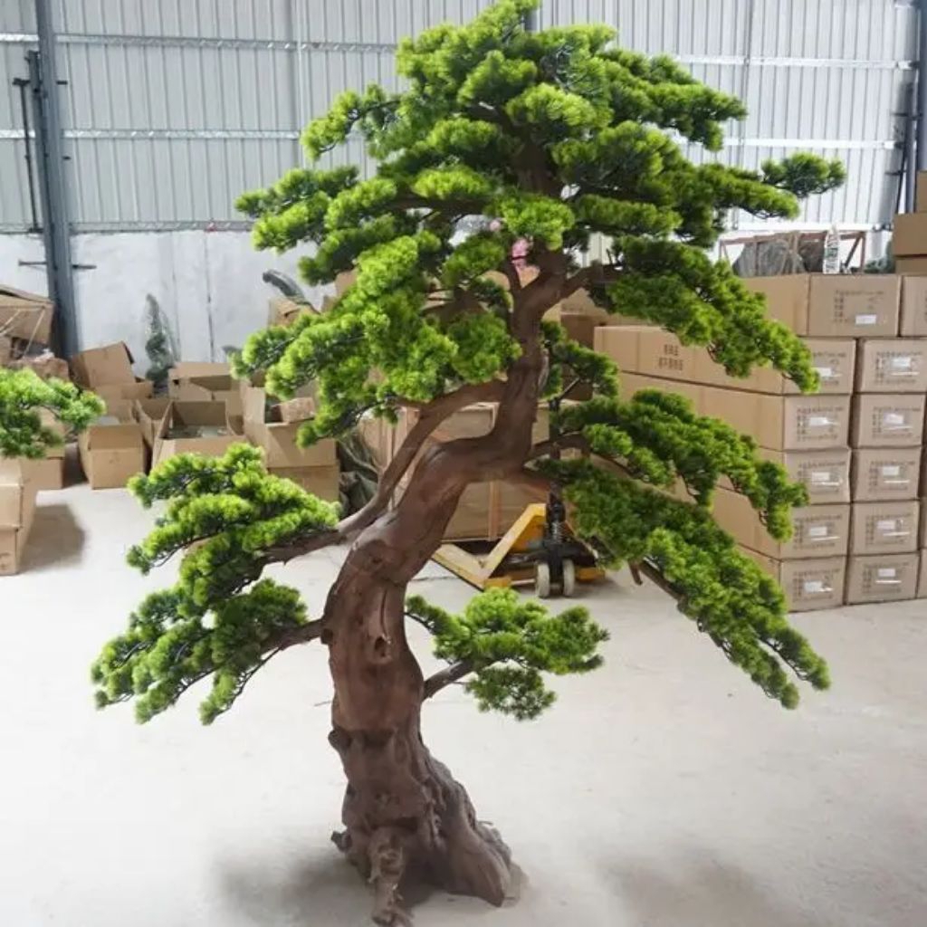 Pohon Bonsai Artificial Buatan Tinggi 1 Meter Tanaman Hias Bonsai Artificial Buatan Tinggi 1 Meter D