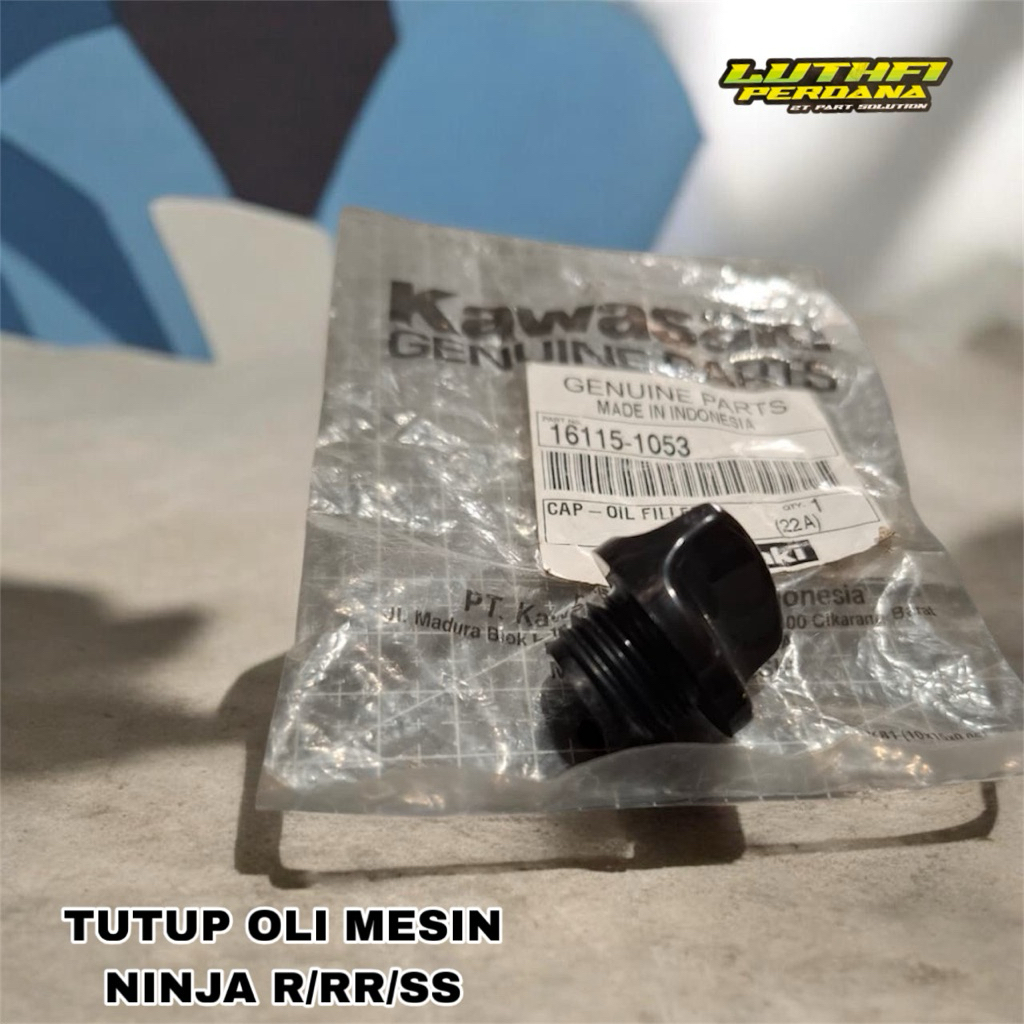 TUTUP OLI MESIN NINJA R/RR/SS