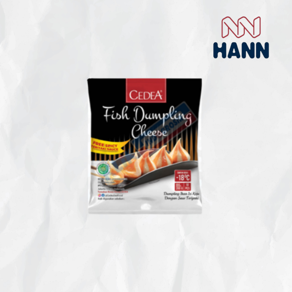 Cedea Fish Dumpling Cheese 200gr / Halal / Cedea / Dumpling Cheese