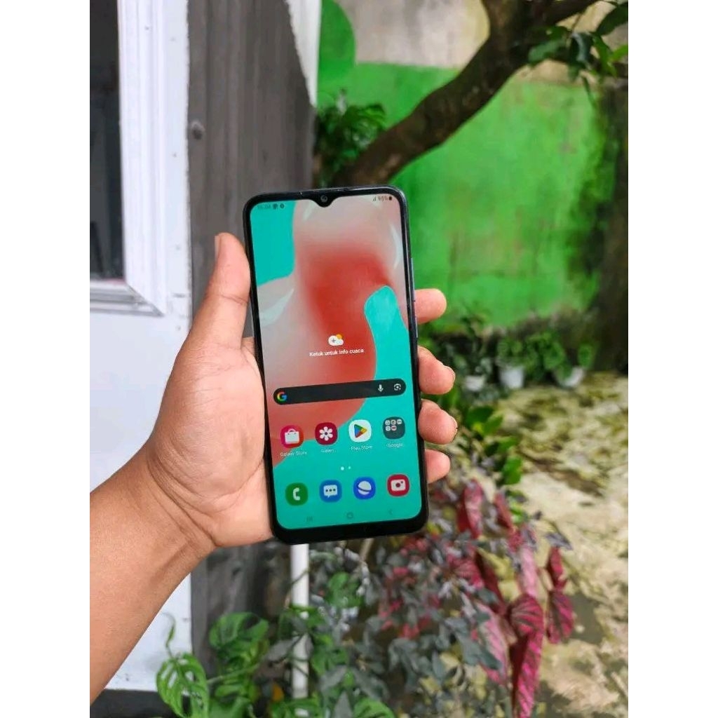 Samsung A02S ram 3/32 hp cas ori mulus no minus