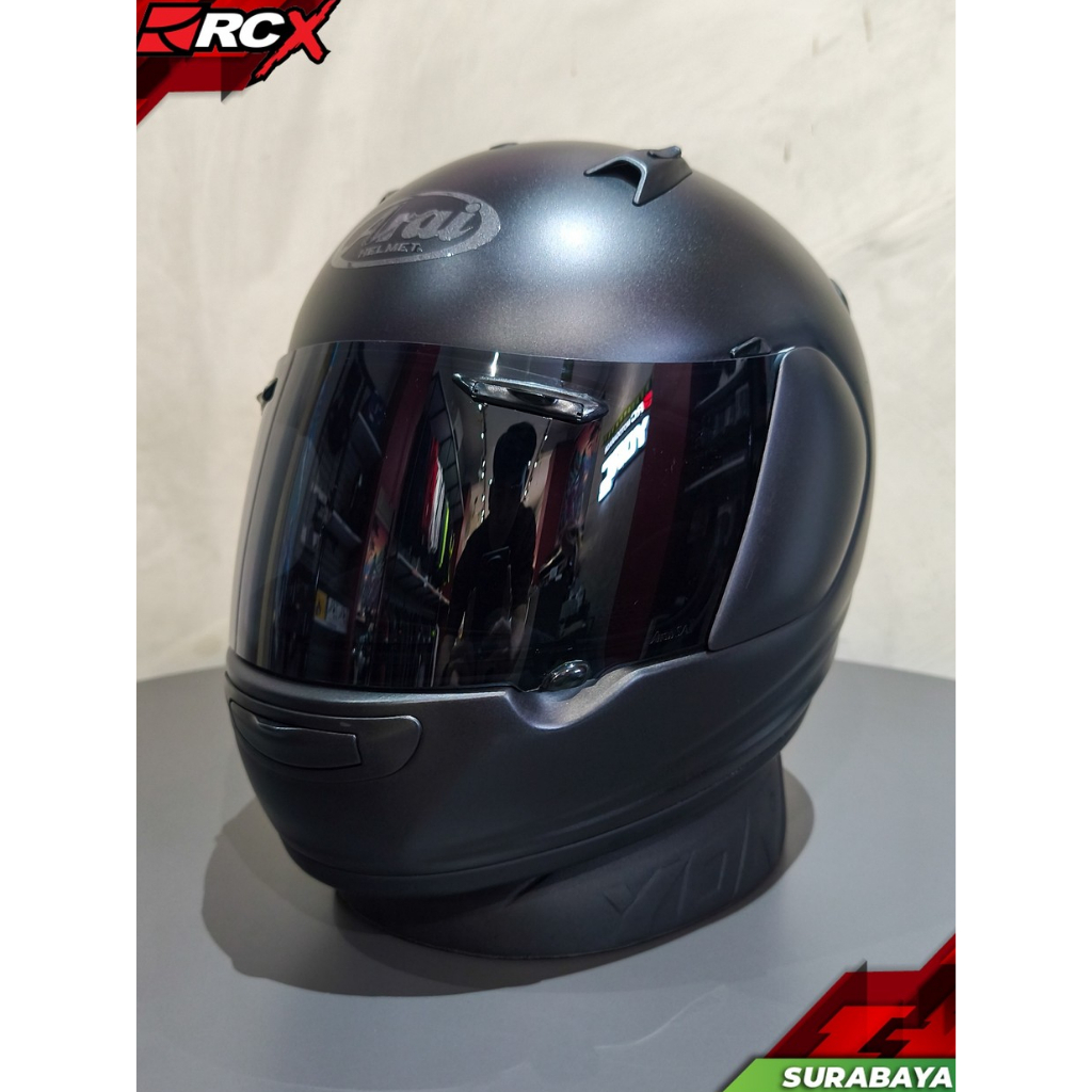 ARAI QUANTUM J FLAT BLACK SIZE M ORIGINAL BEKAS SECOND