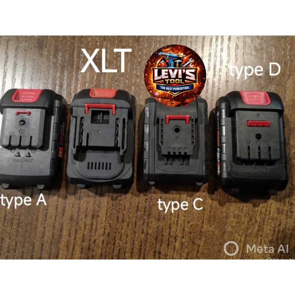 Baterai Lithium-Ion Cordless Tahan Lama, Kompatibel untuk Bor, Mesin Potong, dan Gergaji