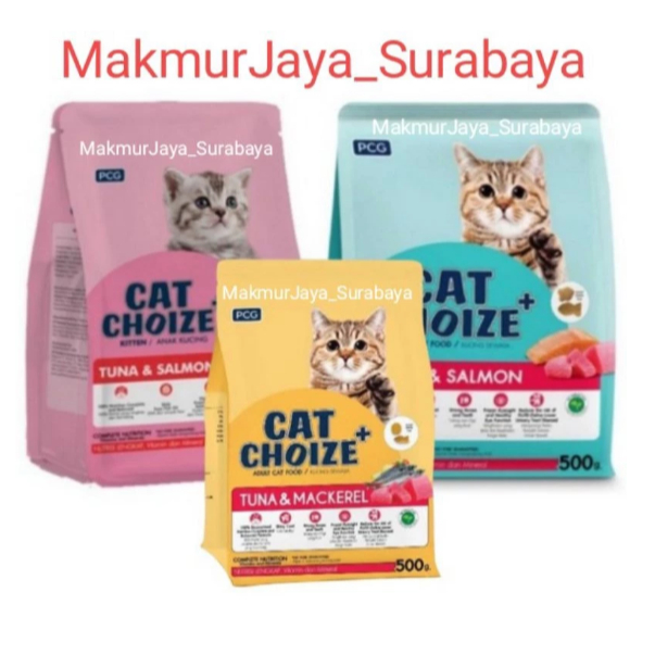 Cat Choize PLUS Kitten&Adult > 450gr&500gr - Makanan Kucing