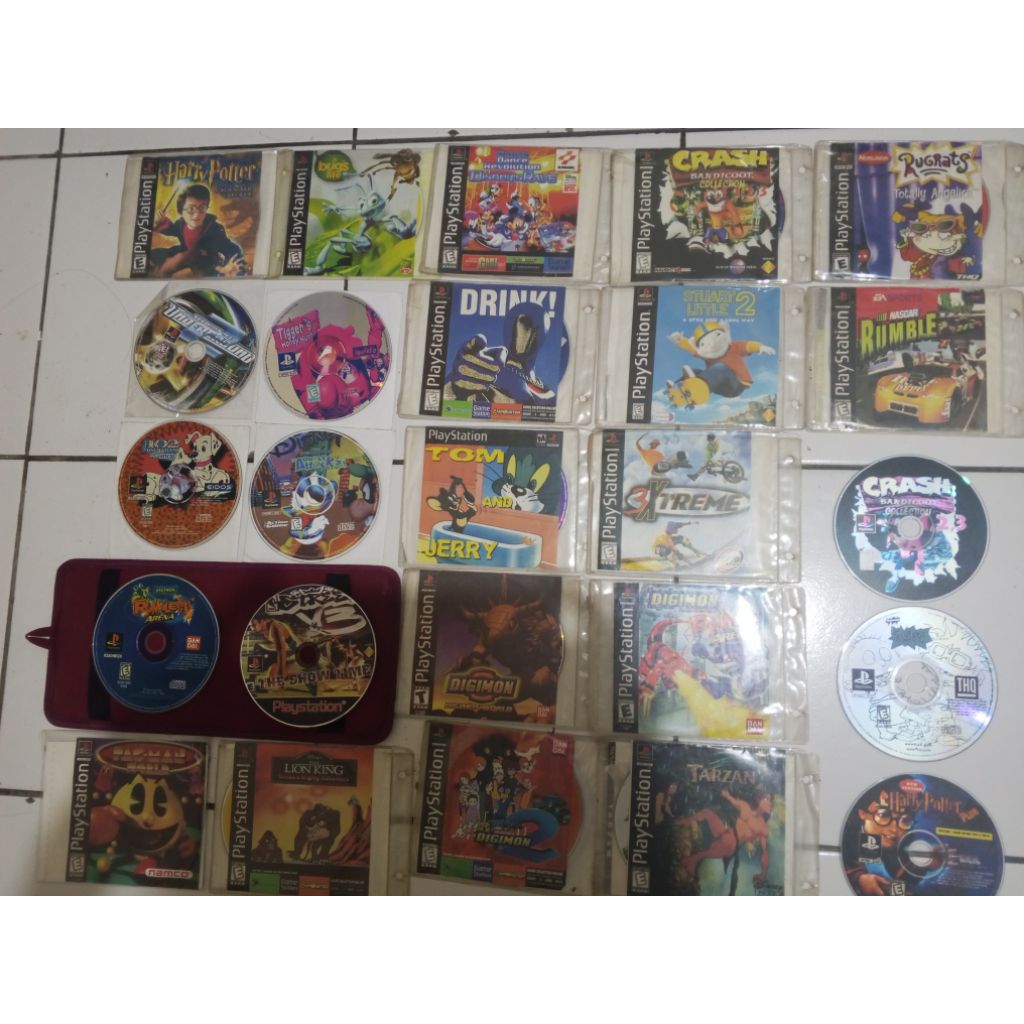 Kaset CD PS1 Playstation1 PS one