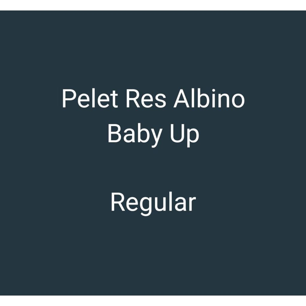 Pelet Res Albino Baby Up