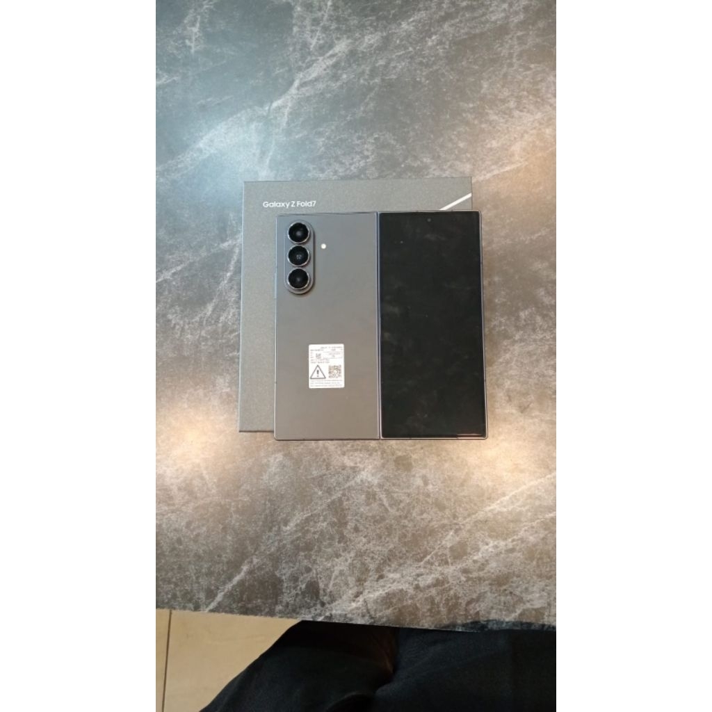 SAMSUNG Z FOLD 7 12/1TB SECOND SEIN FULLSET ORI