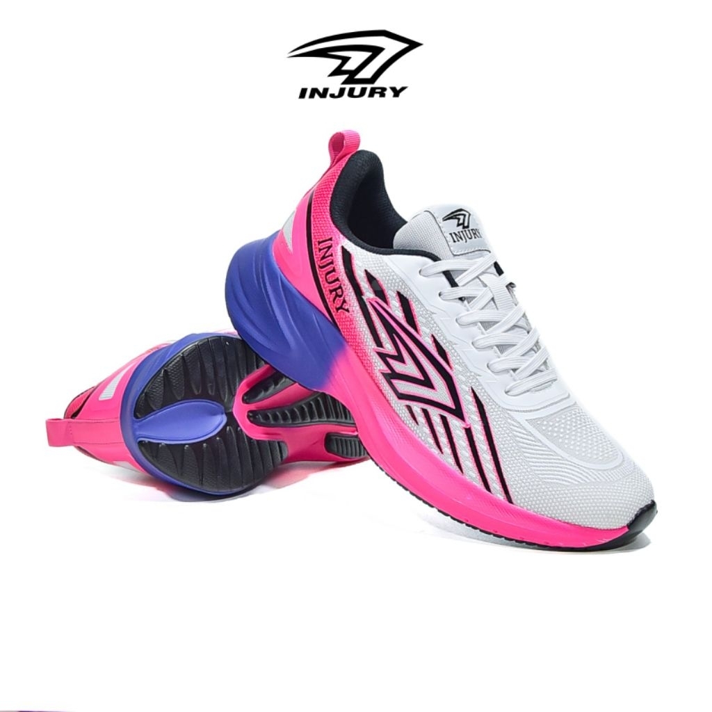 Injury - Sepatu Running Unisex Injury Extens Sepatu Lari Kassual Pria Wanita