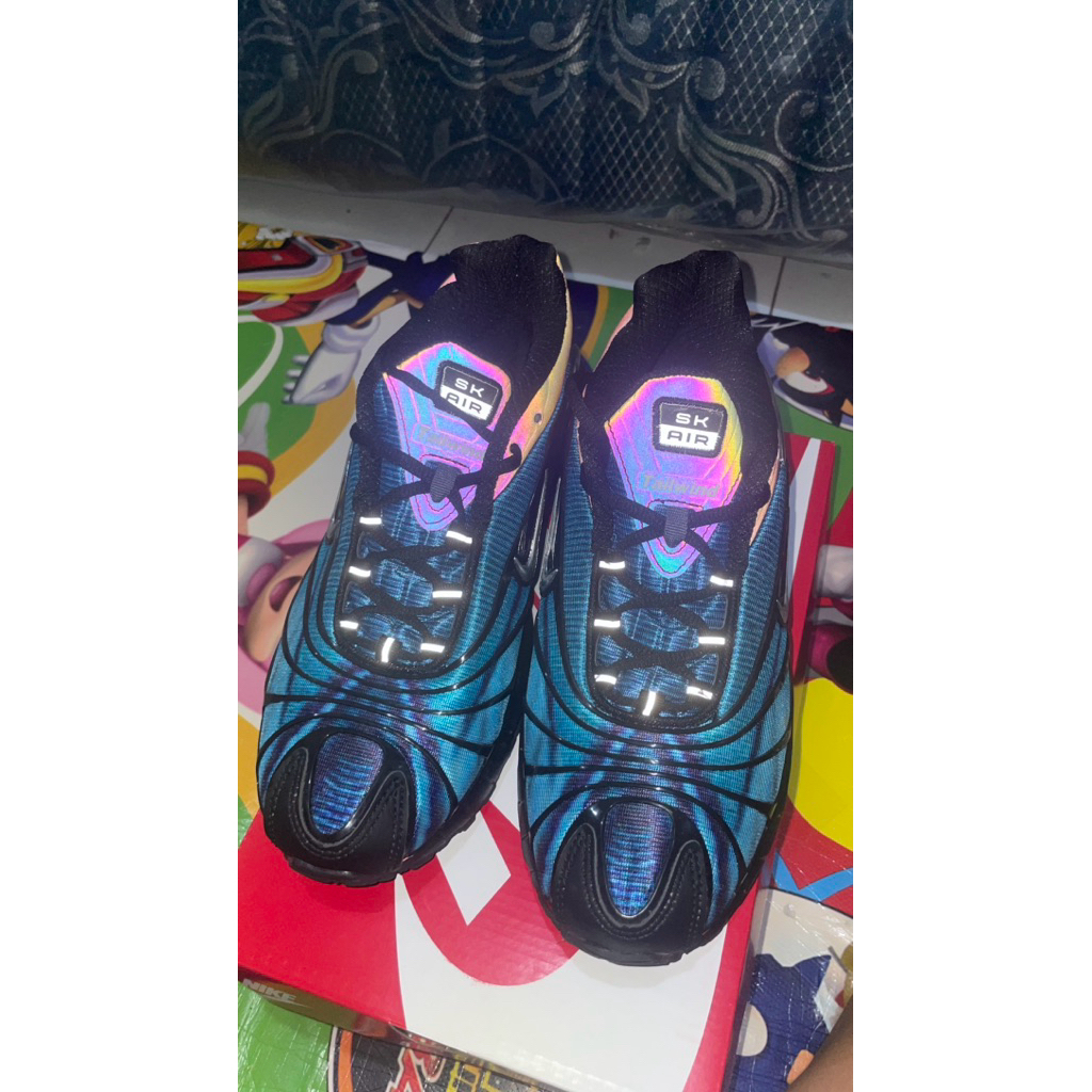 NIKE TN SKEPTA BLUE SZ 42 NEW 2X USED NOMIN