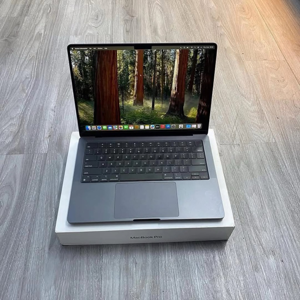 Second Macbook Pro M4 14 inch 2024 Ram 16GB Ssd 512GB iBox Like New