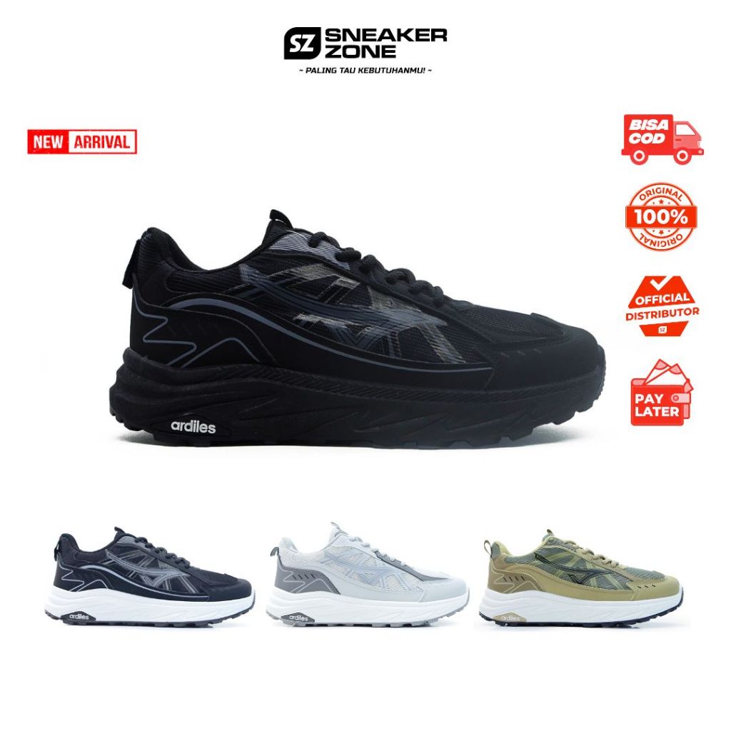 SEPATU HIKING TRACKING ARDILES GRAVELA MEN - SEPATU GUNUNG PRIA WANITA MURAH