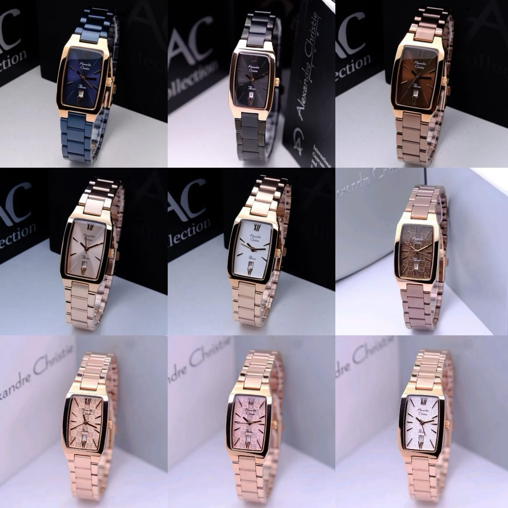 Jam Tangan Wanita Alexandre Christie 2455 AC2455 AC 2455LD (ORIGINAL)