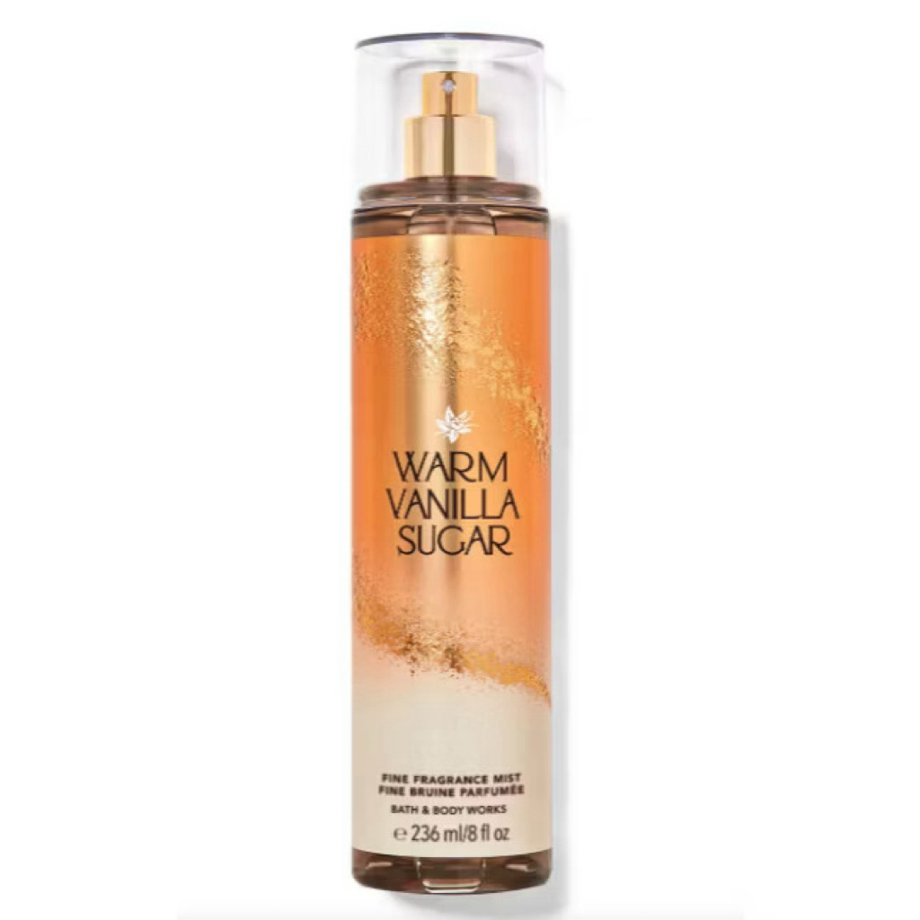 BBW Warm Vanilla Sugar Fine Fragrance Body Mist 236ml Original Bath and Body Works