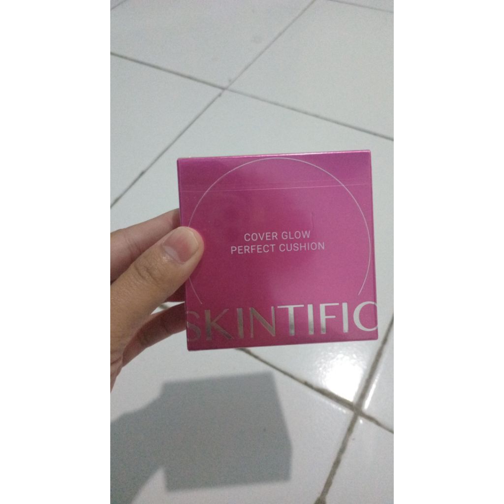 Skintific Cover Glow Perfect Cushion Shade 02 Ivory