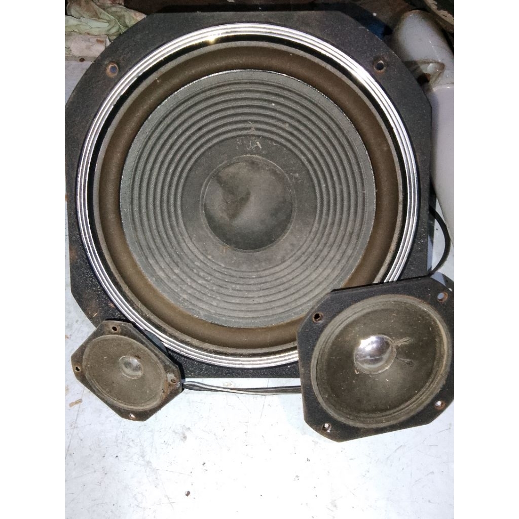 Speaker 10 inch, middle dan Tweeter copotan tens