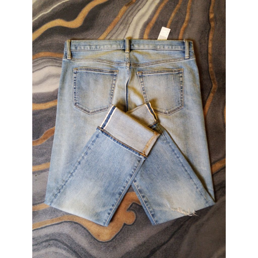 Celana Panjang Jeans Uniqlo Selvedge Second Original‎