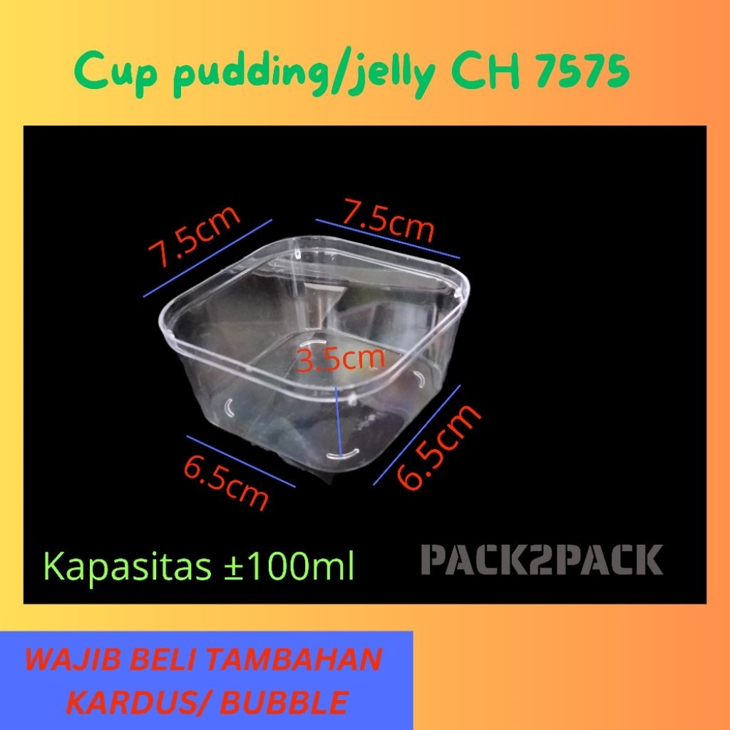 Cup Pudding /Cup Jelly / Cup dessert mini CH7575 (10pcs)