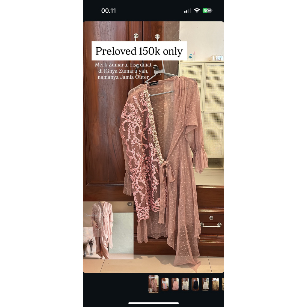 Preloved ZUMARU OUTER