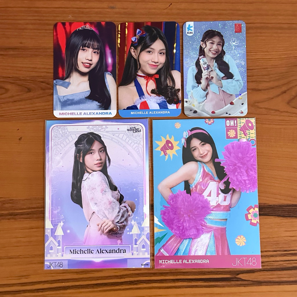 wts jual pc photocard pp photopack michie michelle alexandra JKT48 idol circus meet and greet rts ro