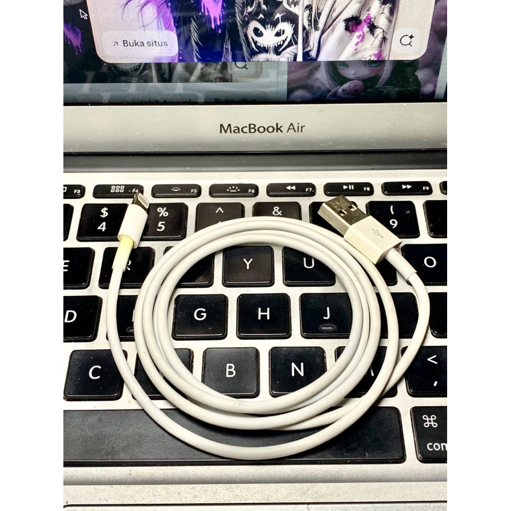 Kabel Iphone Usb To Lightning Original Second Cabutan Hp