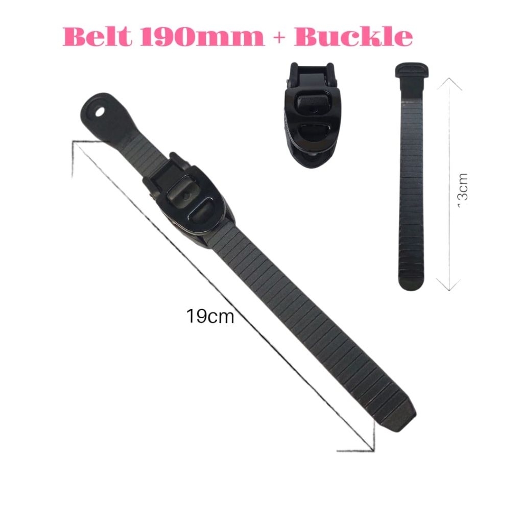 ANEKA STRAP, BELT, dan BUCKLE untuk sepatu roda (Kepala Buckle Logam)
