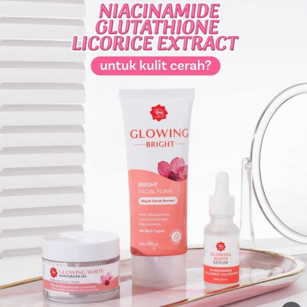 Paket Viva Skincare Moisturizer Whitening Set