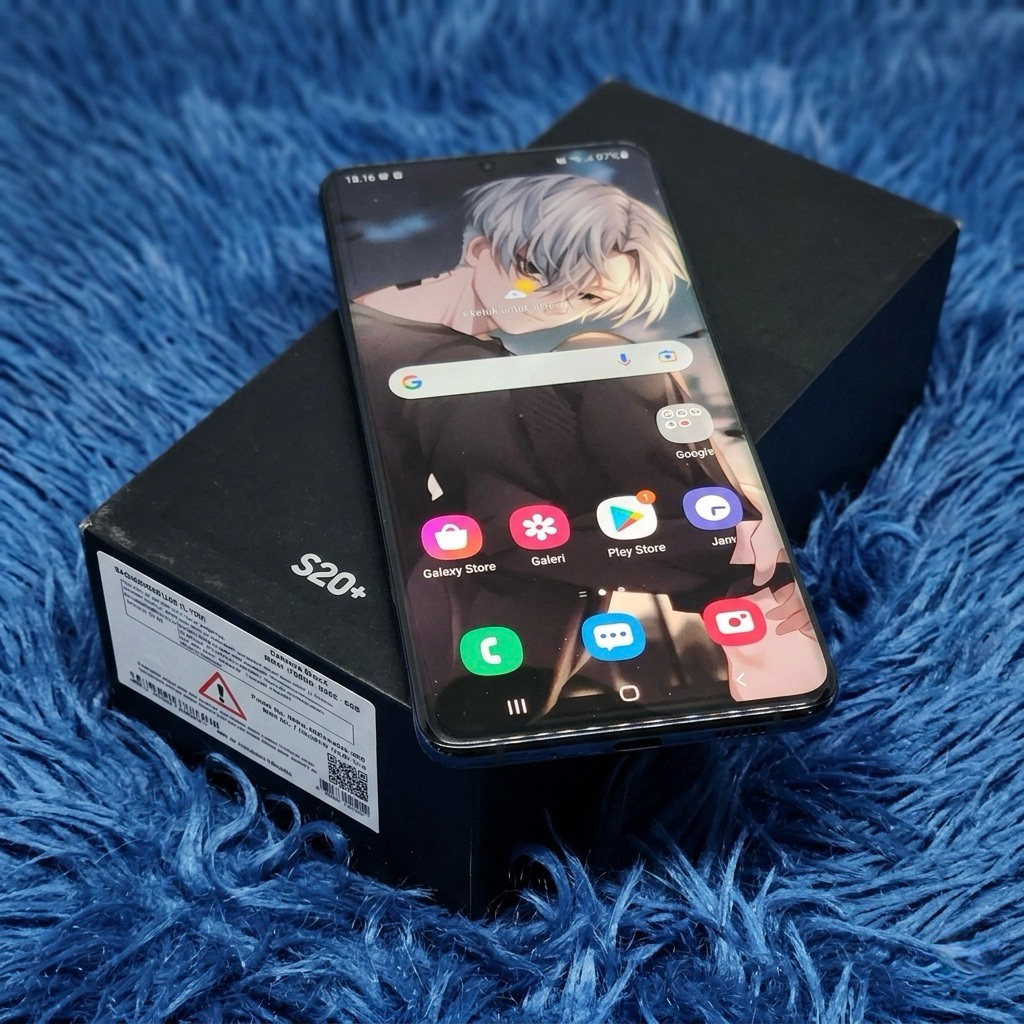 Samsung Galaxy S20 Plus 128gb SEIN Second Original Ex Garansi Resmi Murah Kualitas Terbaik / Hp Andr