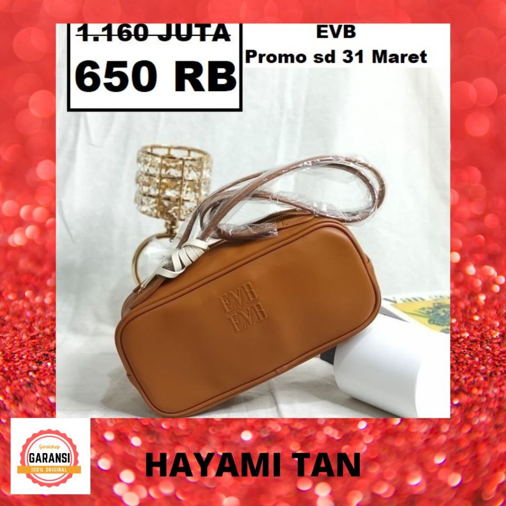 Tas selempang wanita EVB sale HAYAMI 100% Original Store