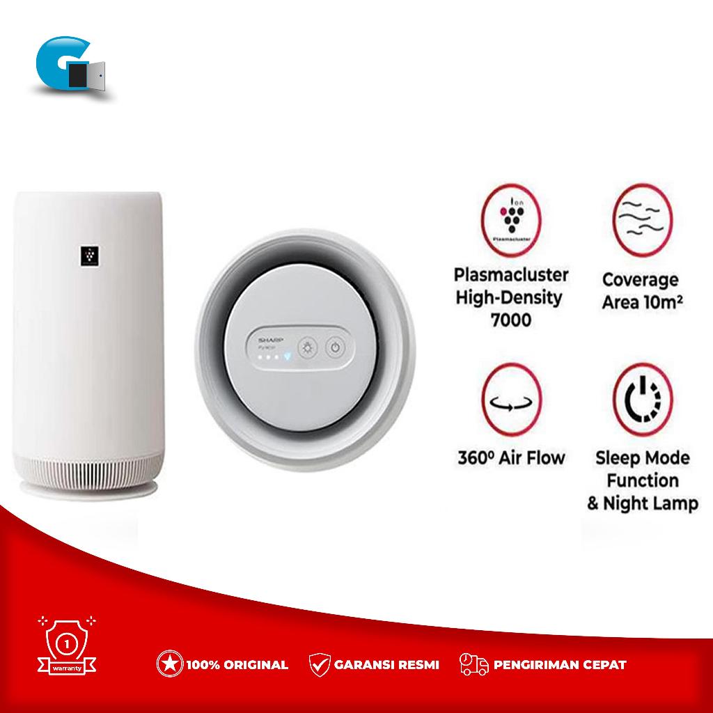 Sharp Small Tower Air Purifier FU-NC01-W