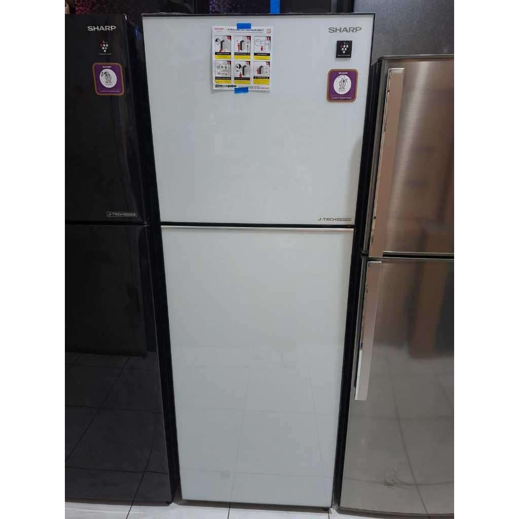 Kulkas 2 Pintu SHARP SJ-456GI-GW (unit eksdisplay)