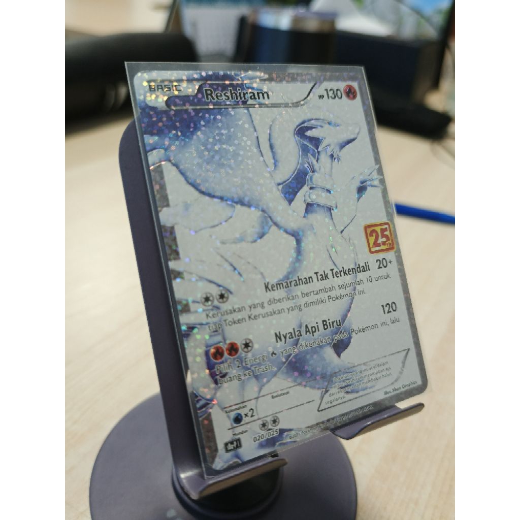 Reshiram 25th Pokemon Anniversary