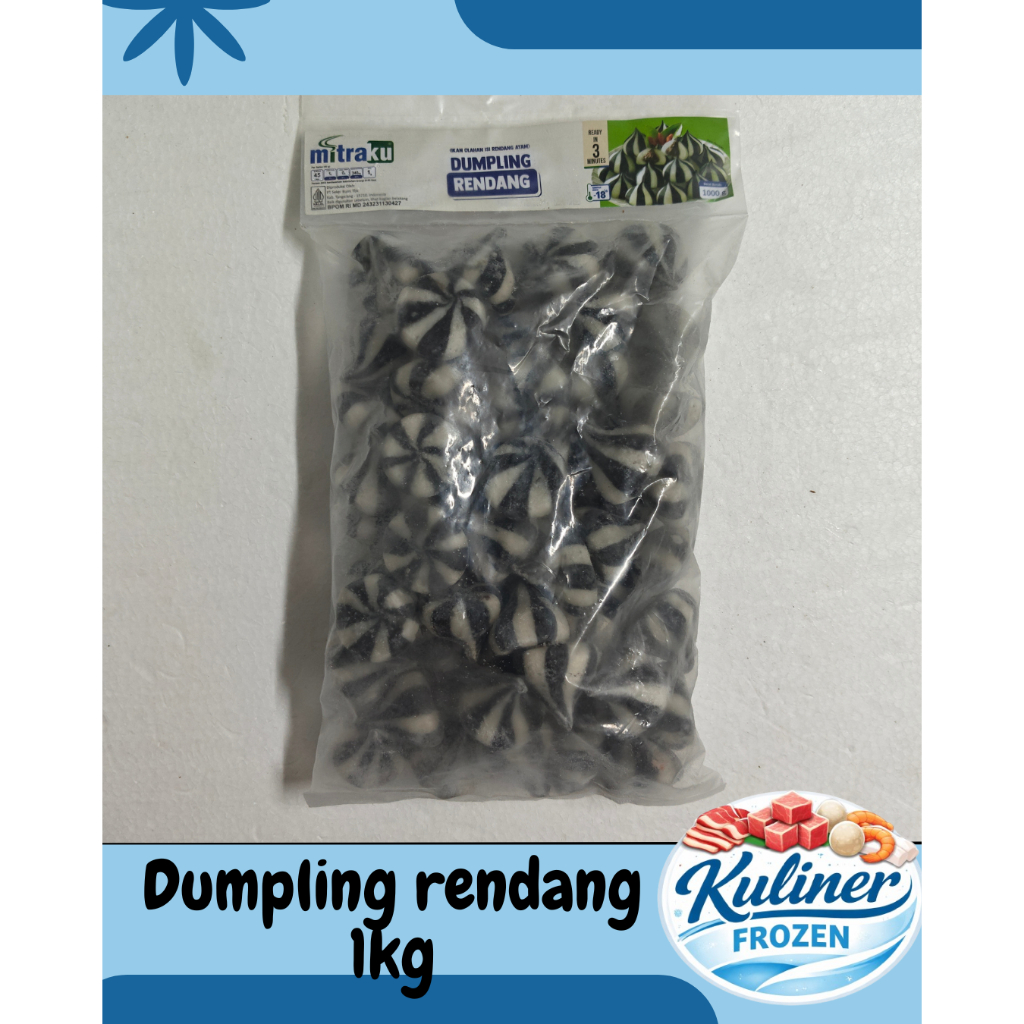 Mitraku Dumpling Rendang 1kg | Frozen Food Dumpling
