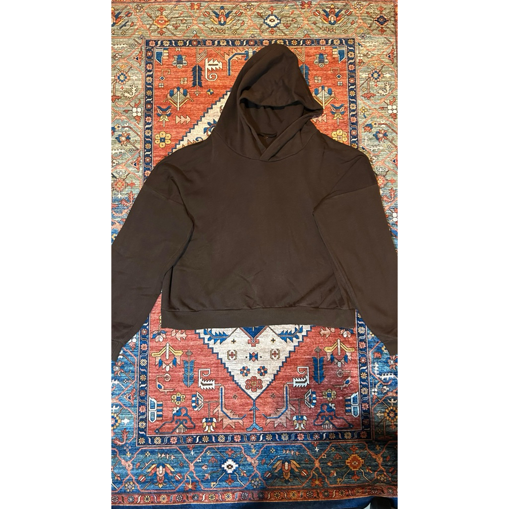 Hoodie Boxy Brown By Jorn