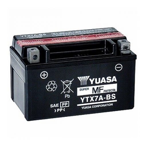 YUASA AKI YTX7A-BS IMPORT AKI MOTOR Aprilia 450 RXV450  Aprilia 550 SVX550