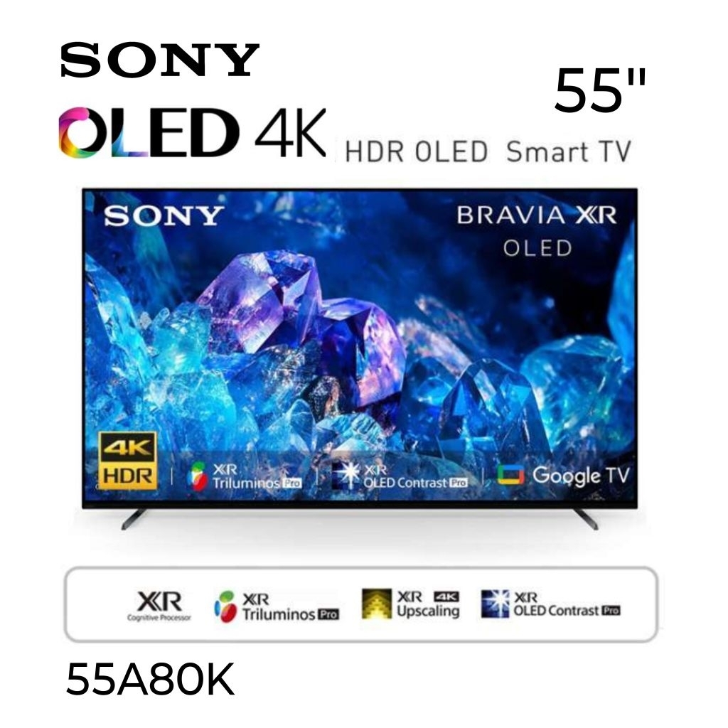 LIMITED EDITION TV OLED SONY BRAVIA 55A80K 4K Google TV Android SONY XR-55A80K 55 Inch