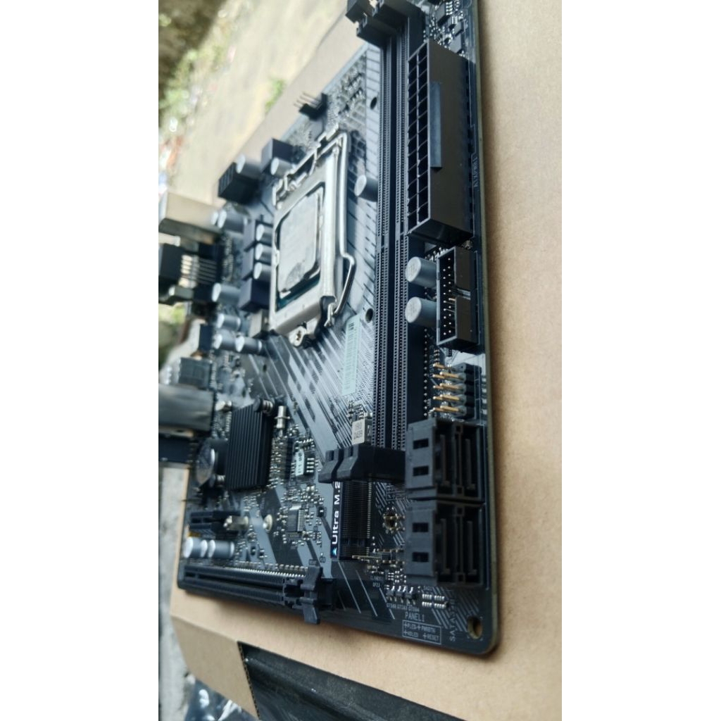 Motherboard Asrock H370M-Hdv/M.2 + Processor Intel Core i5 9400f Ddr4 Muluss