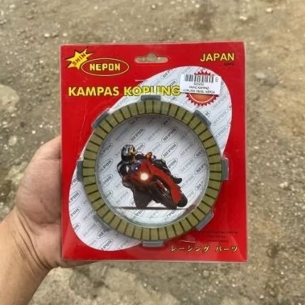Kampas Kopling GL100 GL Pro CB Series  Merk NEPON Japan Quality