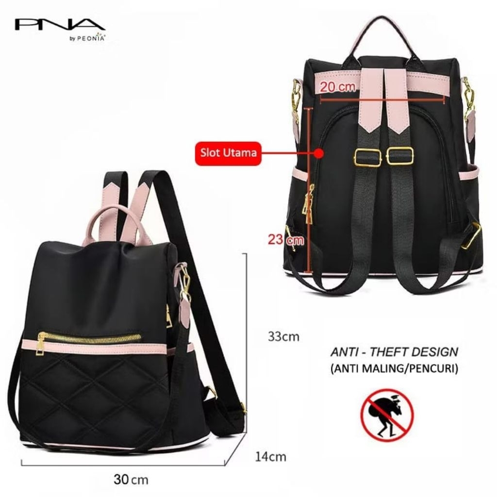 TAS RANSEL WANITA PNA Ransel Carla