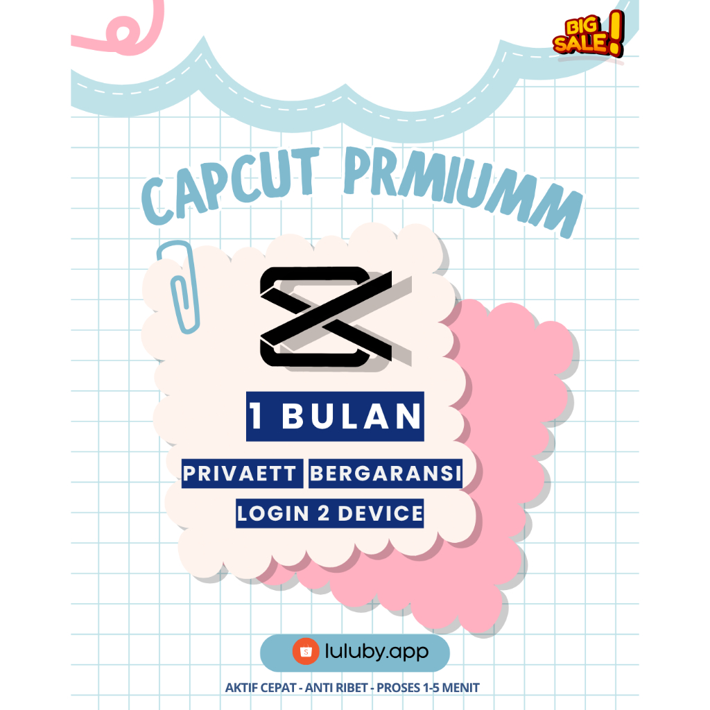 CAPCUT PREMIUM TEMPLATE SEMUA DEVICE