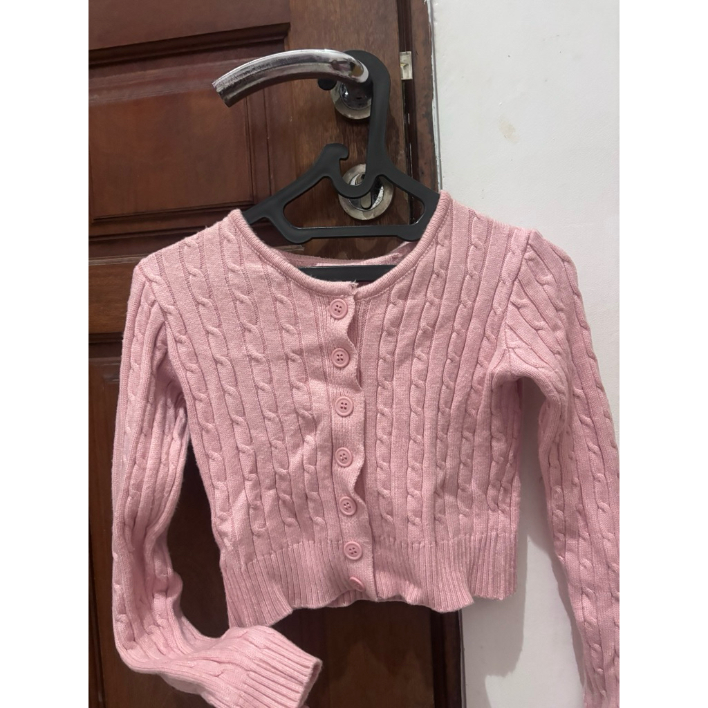 PRELOVED CARDIGAN PINK
