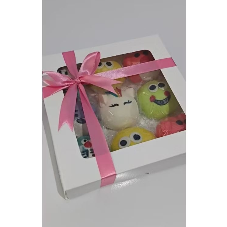 Bakpao Karakter isi 9 untuk Kado Ulang Tahun/Gift/Hampers