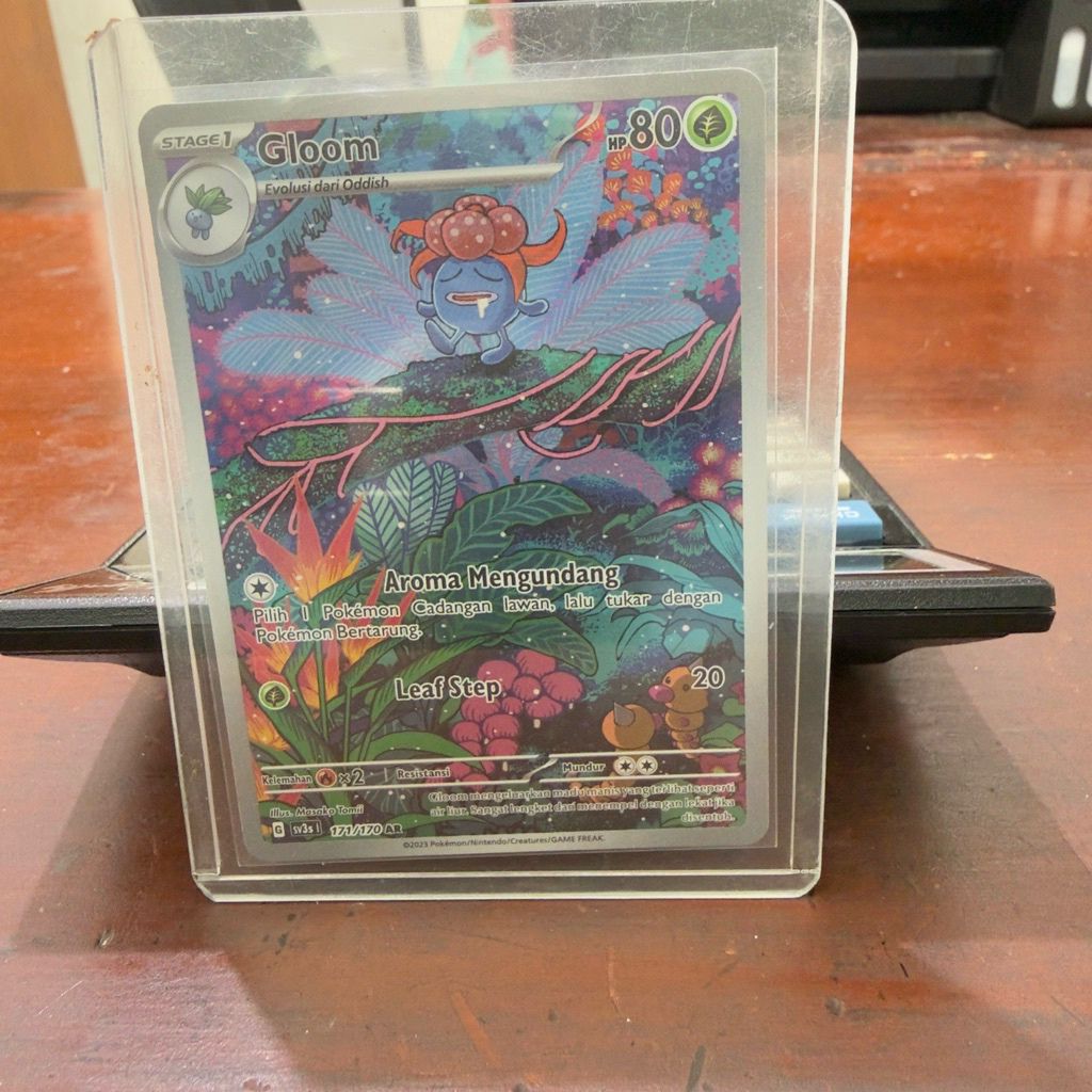 Kartu Pokemon Card Gloom AR