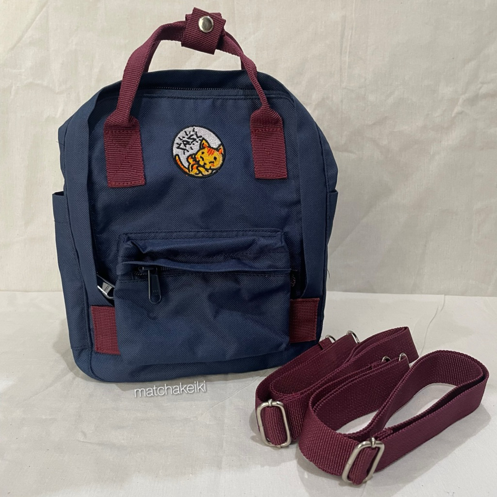 [PRELOVED] Mini Bag CRSL Chilo Suringu Baggu Navy Tas 2 IN 1