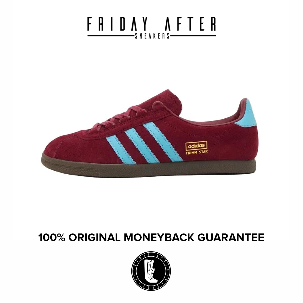 Sepatu Sneakers Pria Adidas Trimm Star CW West Ham United Original Resmi
