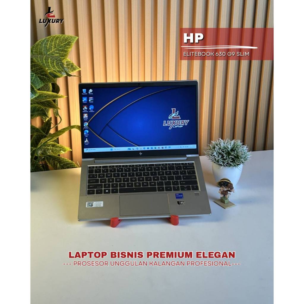 LAPTOP HP ELITEBOOK 630 G9 SLIM 12TH CORE I7 RAM 16GB SSD 512GB 2ND