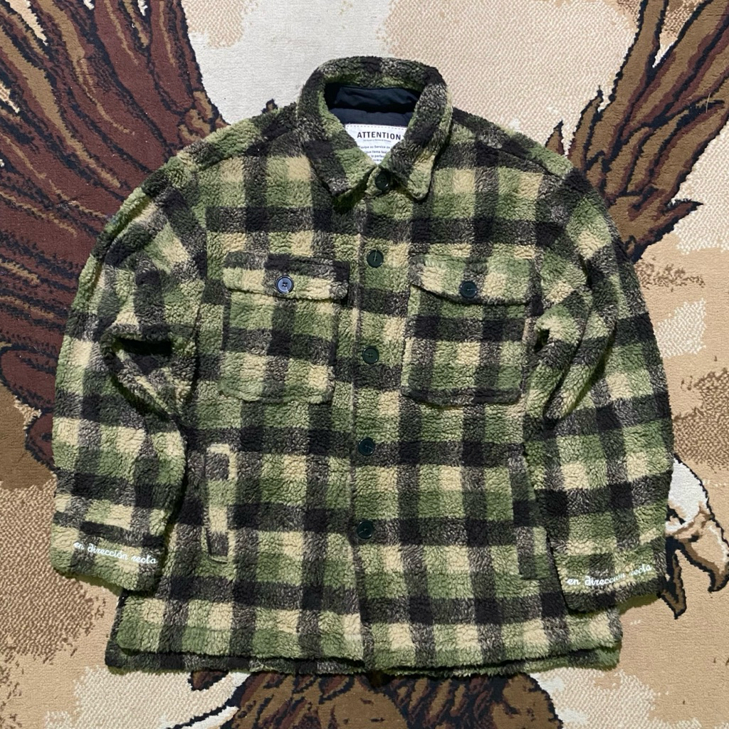 ATTENTION (BRAND) - KEMEJA FLANEL TEBAL LENGAN PANJANG / LONG SLEEVE CASUAL FLANEL SHIRT | UNISEX / 