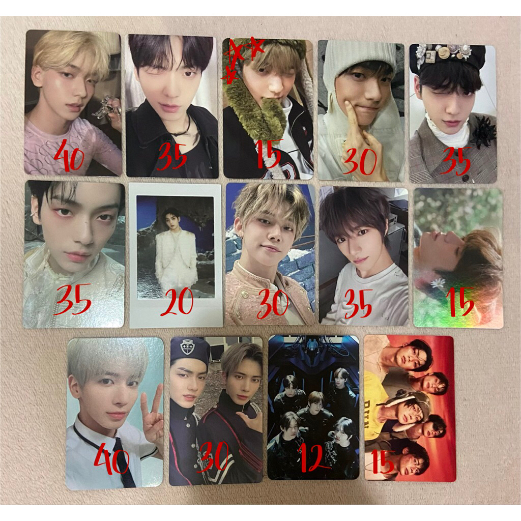 [OFFICIAL] Photocard PC TXT Soobin Yeonjun Beomgyu Taehyun Hueningkai OT5 POB WVG temptation lullaby