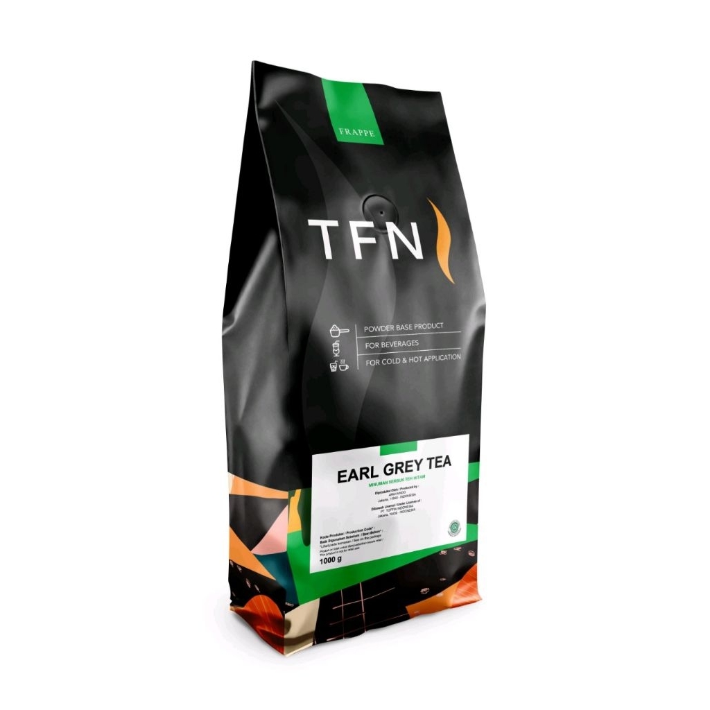 TFN Frappe Matcha Green Tea Powder 1000gram/Bubuk Minuman Rasa Teh Hijau