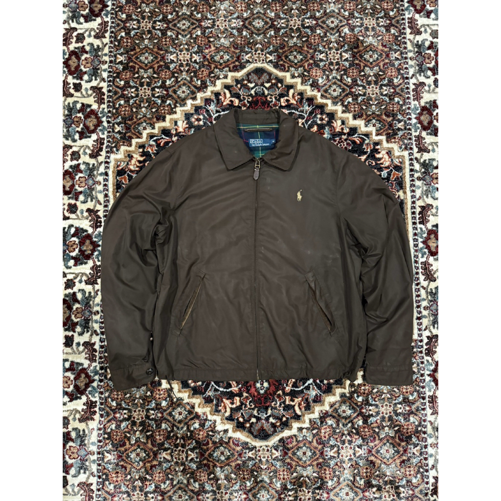 Vintage Polo Ralph Lauren Work Jacket Brown